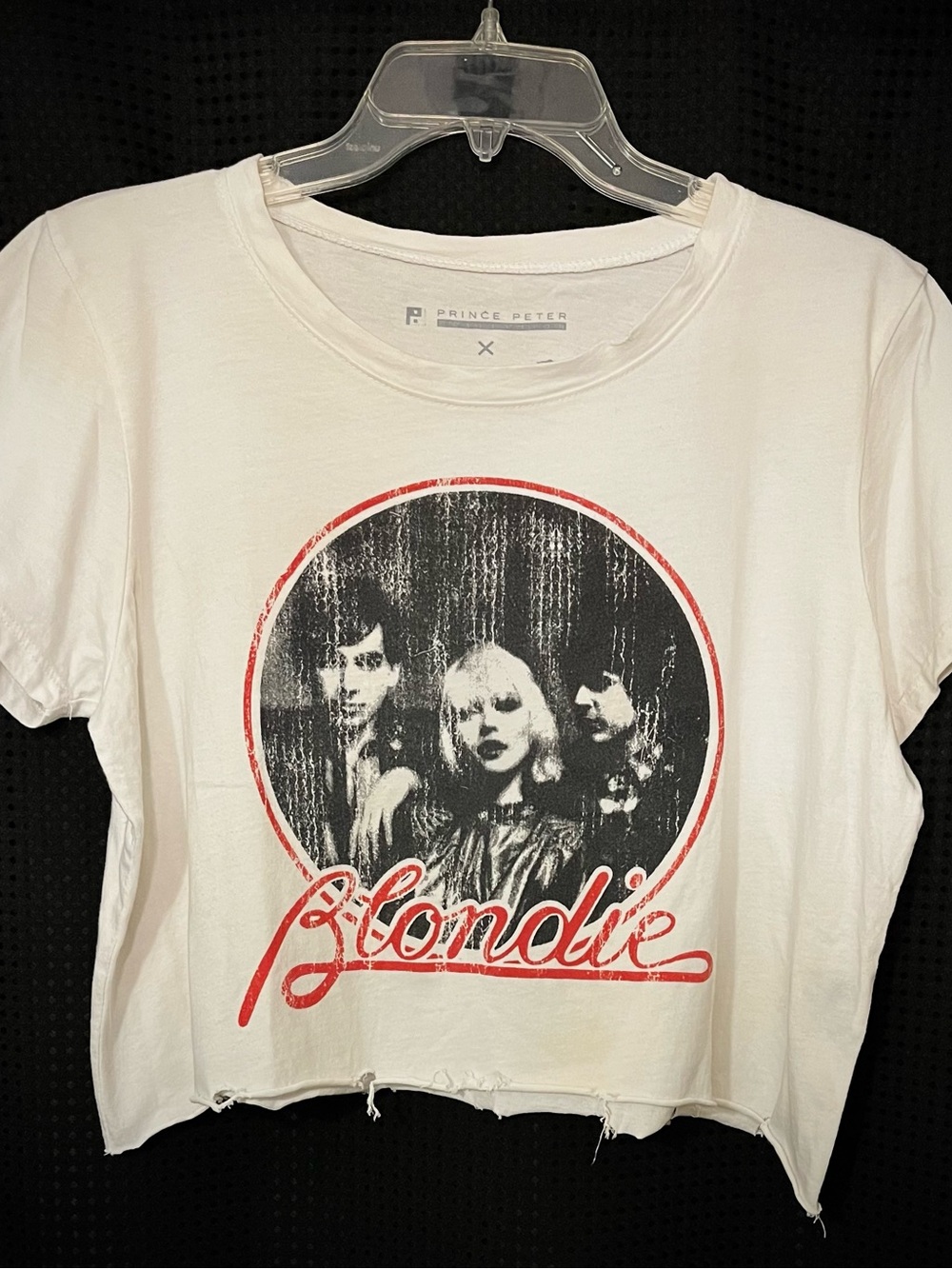 Prince Peter Collection Blondie Graphic Tee - Cream with Black & Red Print